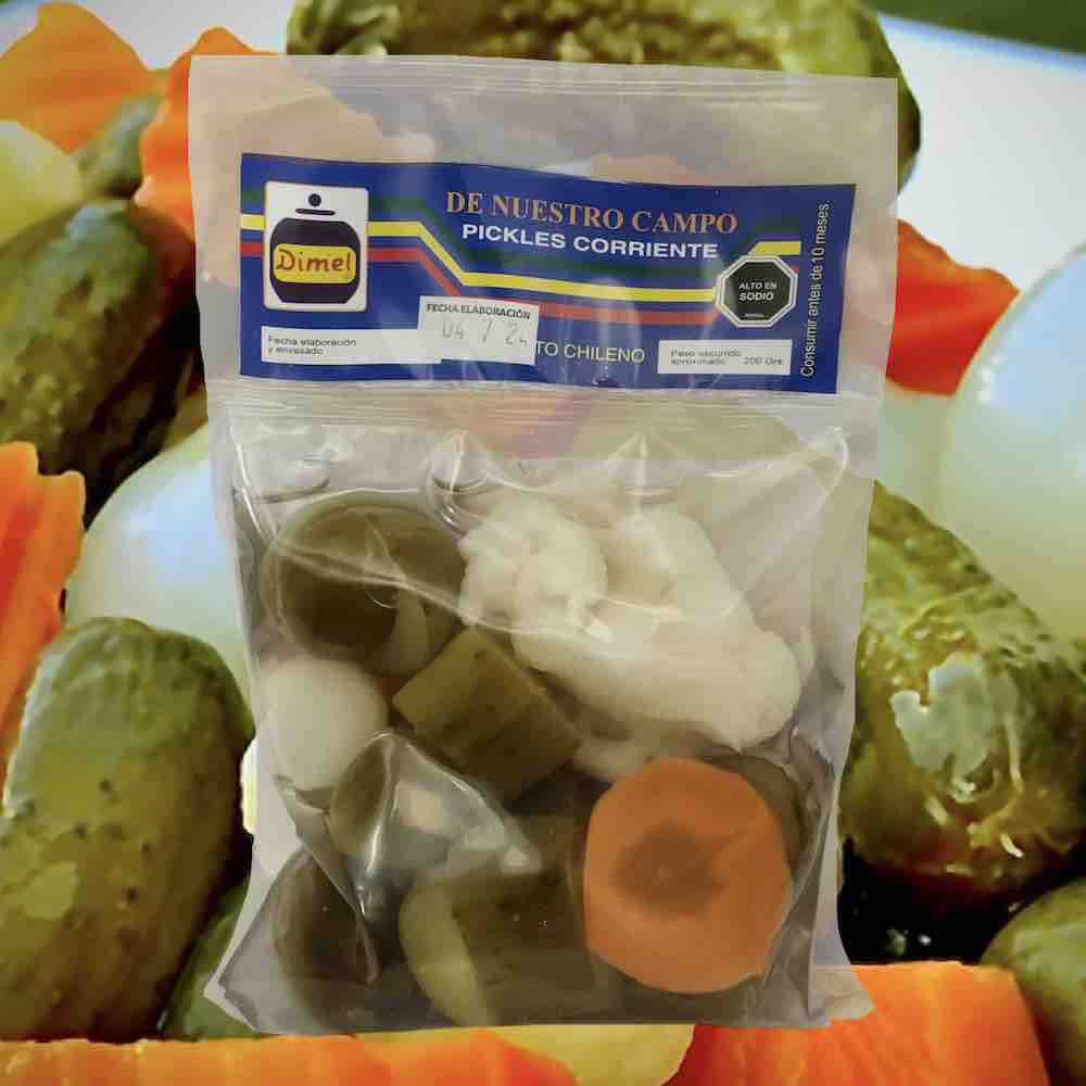 pickle corriente 200 grs